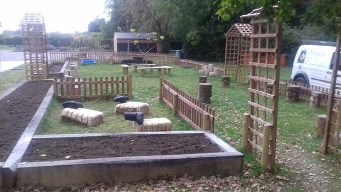 Wild forest school projects and School Grounds Design in Suffolk  and Norfolk